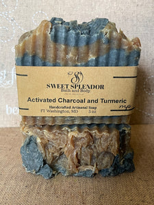 Activated Charcoal and Turmeric