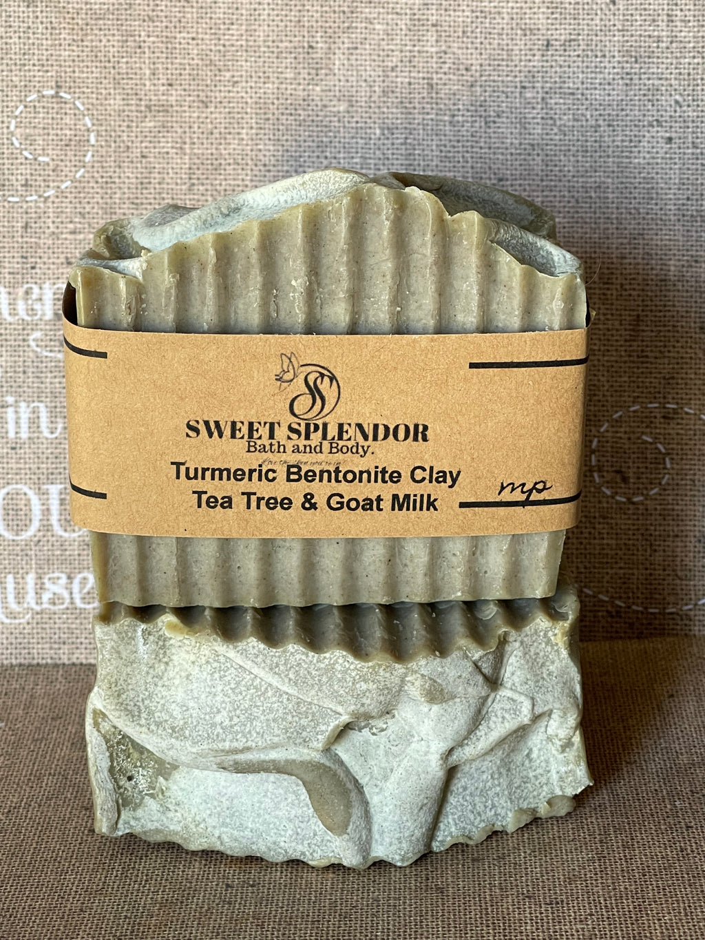 Turmeric Bentonite Clay Tea Tree and Goat Milk