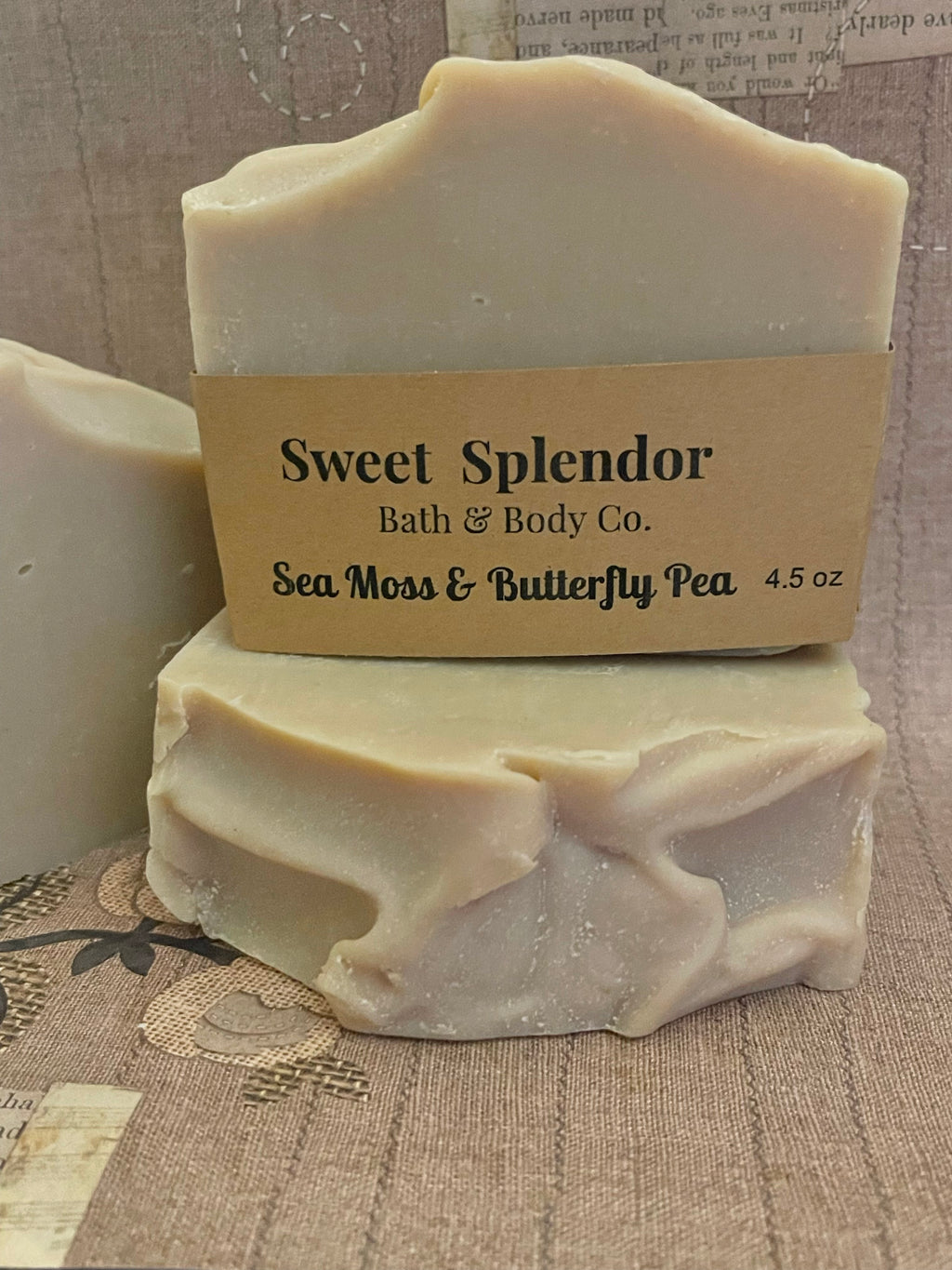 Sea Moss and Butterfly Pea